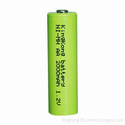 Rechargeable 1.2V 2000mAh NiMH Battery